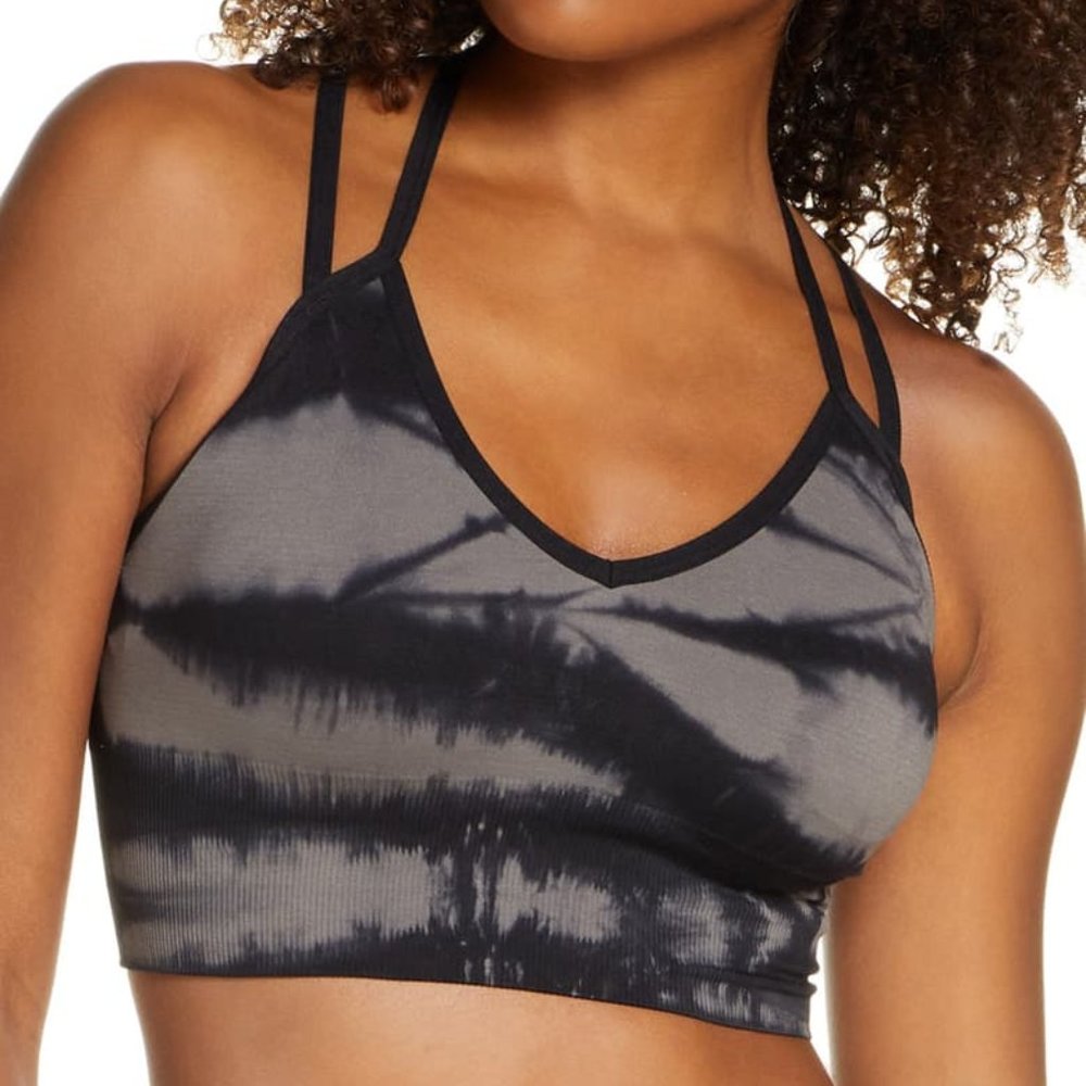 Zella Tie Dye Seamless Sports Bra - Picture 2 of 11